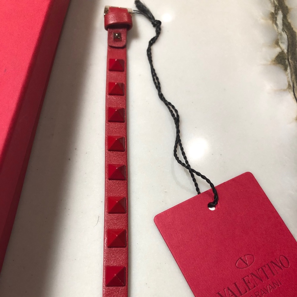 Authentic Valentino Garavani Rockstud bracelet.